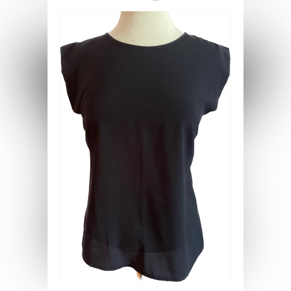 French Connection Black Muscle Tee